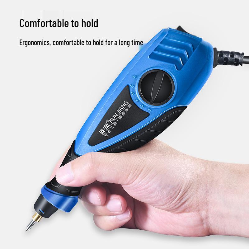 Compact Electric Engraving Pen for Metal, Stone & Concrete