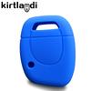 Silicone Key Cover Car Key Case For Renault Clio Vauxhall Thalia Symbol Kangoo Movano Master Case Key Holder Protection Shell
