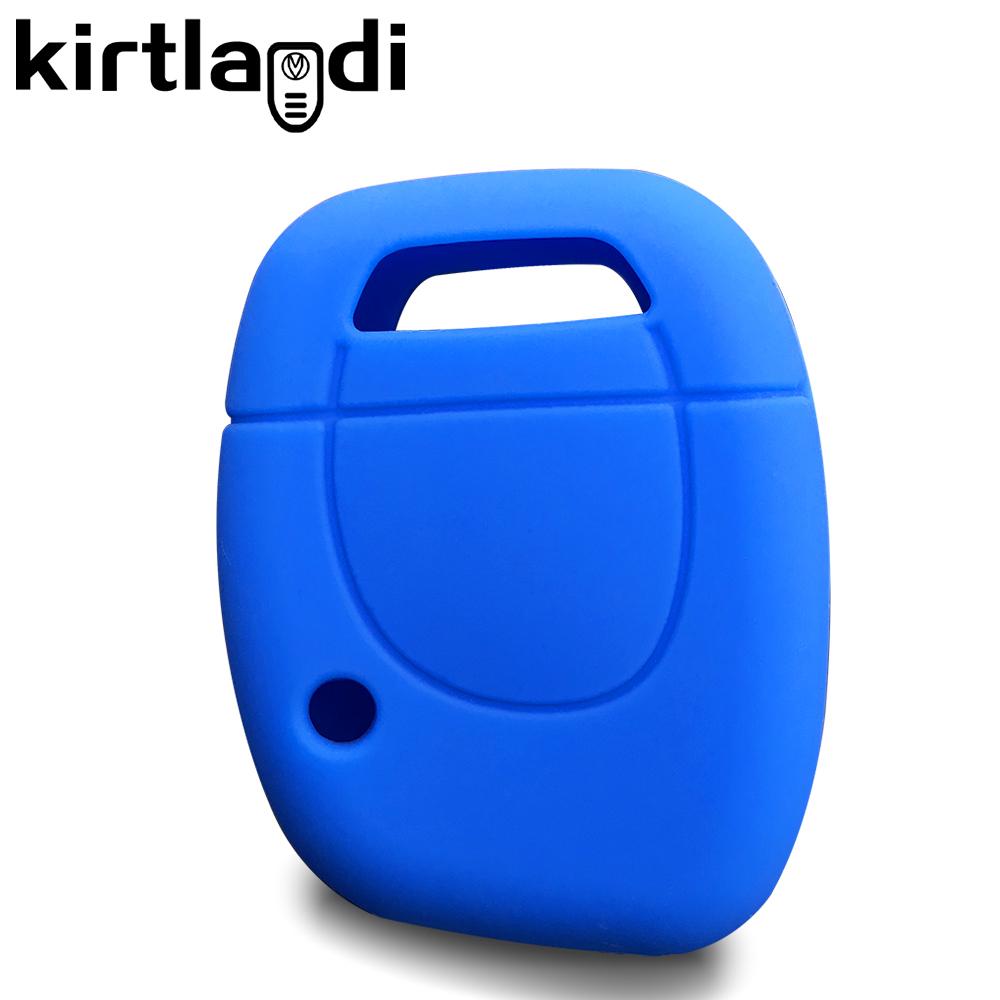 Silicone Key Cover Car Key Case For Renault Clio Vauxhall Thalia Symbol Kangoo Movano Master Case Key Holder Protection Shell
