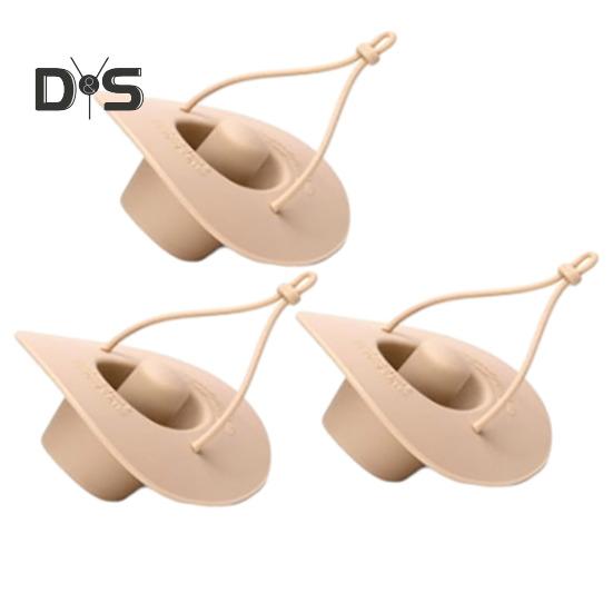 Cowboy Hat Wine Stoppers Silicone Bottle Toppers Air-Tight Seal Reusable Wine Corks Fits Standard Champagne Bottles