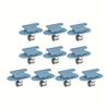 10 Pezzi Clip di Fissaggio in Plastica Blu Durevole per Auto per Vauxhall Adam Astra Insignia Meriva Signum Vectra Zafira Opel Clip per Portellone