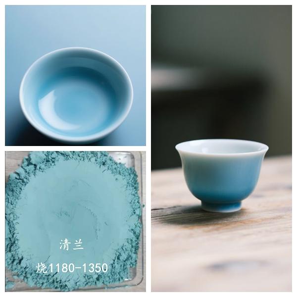 10g Bottled Ceramic Underglaze Colored Powder Never Fade Making Tableware Tea Sets Vases Ornaments Office Supplies 1280℃-1350℃