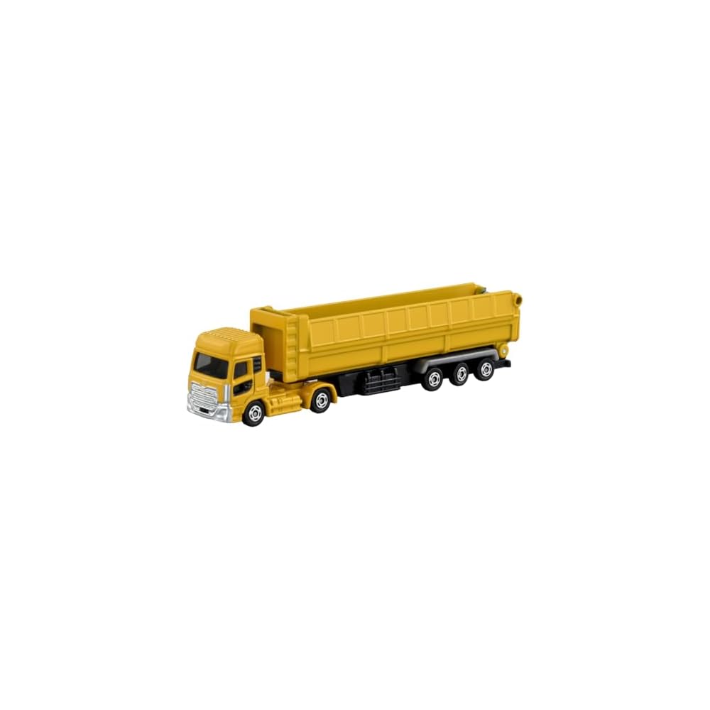 

Takara Tomy Tomica Long Type No.147 UD Trucks Quon Trailer Dump Miniature Toy Car for Ages 3 and Up