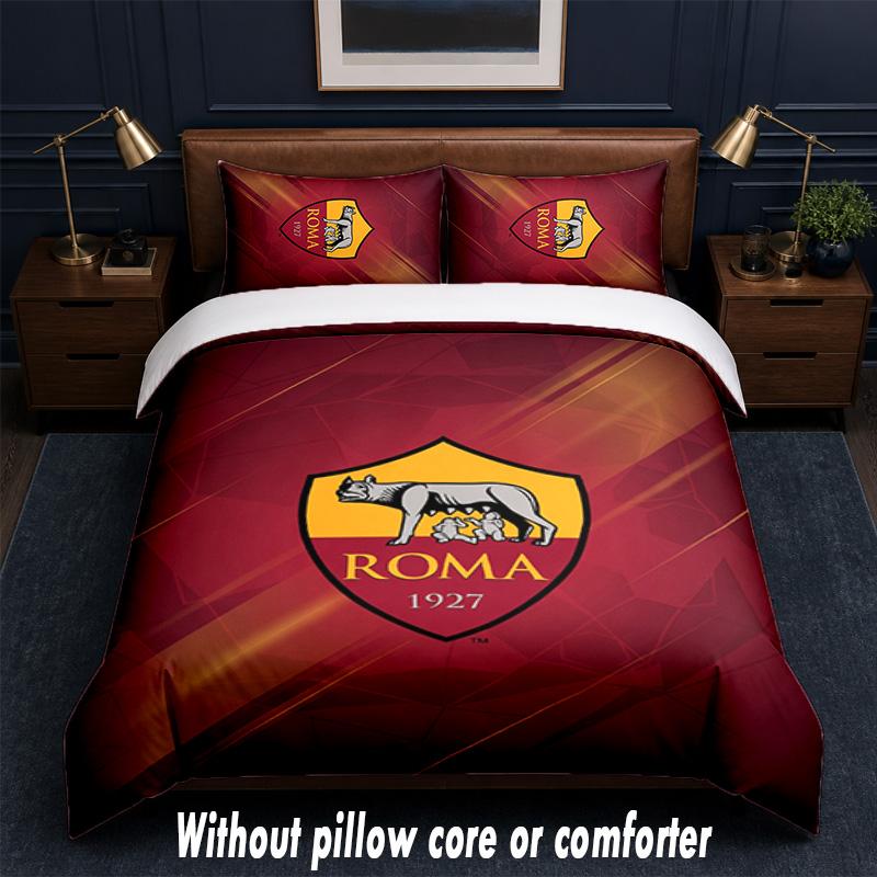 AS Roma Design Bed Bedding Set 1 Duvet Cover + 2 Pillowcases Soft Breathable Household Bed Linens