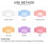 kads 1pc Nail Art Polish Color Mixing Palette Dish Dappen Dish Drawing Painting Tool Artist Paint Mixing Folding Palette