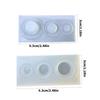 2 Pieces Food Safe Ice Cream Container Mould Flexible Crafting Supplies for Projects Supplies