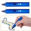 Washable Crayons For Kids Toddler Comfortable Grip Colorful Crayon with Pen Holder for Toddler Art Drawing Coloring