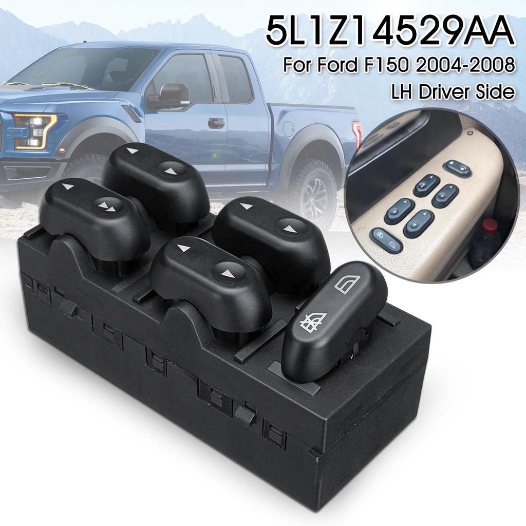New Master Power Window Switch Driver Side Left LH for Ford F150 Truck Mercury