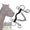 Reliable Horse Bit with Curb Hooks Chain Harness for Effective Training
