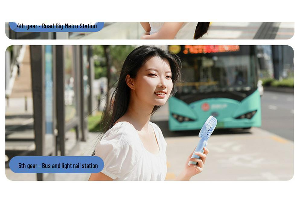 Jile Tang Portable USB Mini Folding Desktop & Handheld Fan