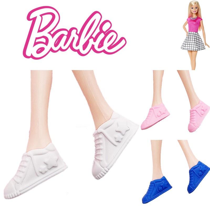 30cm Lele Barbie Doll High Heel Shoes Black Sandals Girls Role Play Toy Accessories