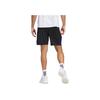 Adidas SS25 Casual Simple Versatile Loose Quick-Dry Basketball Shorts Men Shorts Black Bright-Green JN4717