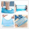 100/300PCS Disposable Waterproof Shoe Cover Plastic Non-slip Foot Cover Indoor PE Padded Shoe Cover
