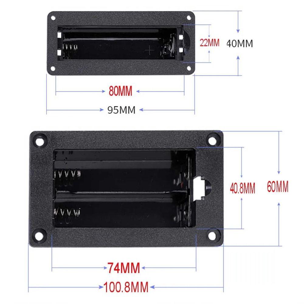 5pcs Nickel Strips Board Empty Box for 18650 Battery Battery Pack Container  DIY Battery Pack