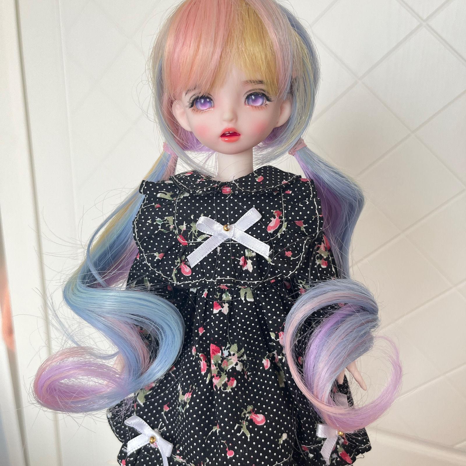 1 / 3 BJD poupée jouet peint à la main visage Fashion costume set complet