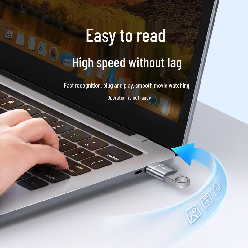 CHOSEAL Type-C to USB OTG Adapter
