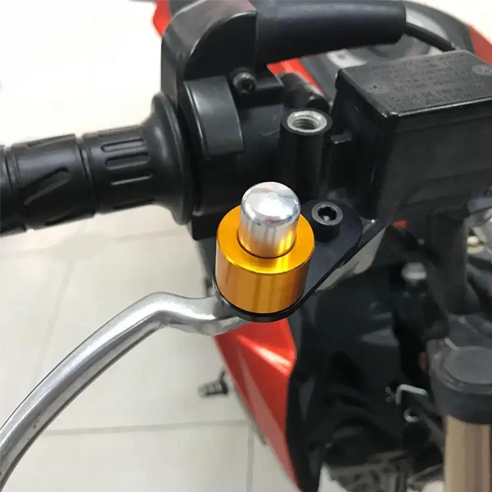 1 Pcs Universal Motorcycle Brake Lock Switch Parking Button Lever Motorcycles Accessories CNC Aluminum Modification Accessories
