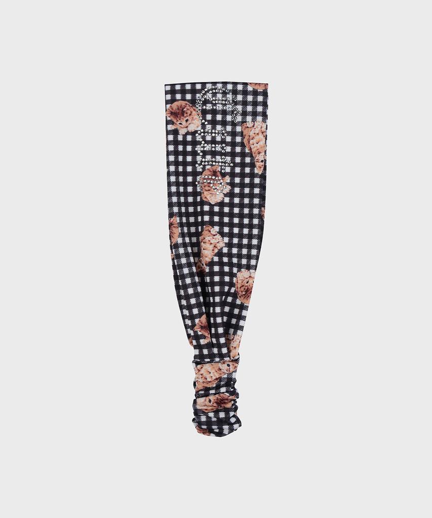 Eireve Kitten Check Headband (Black)
