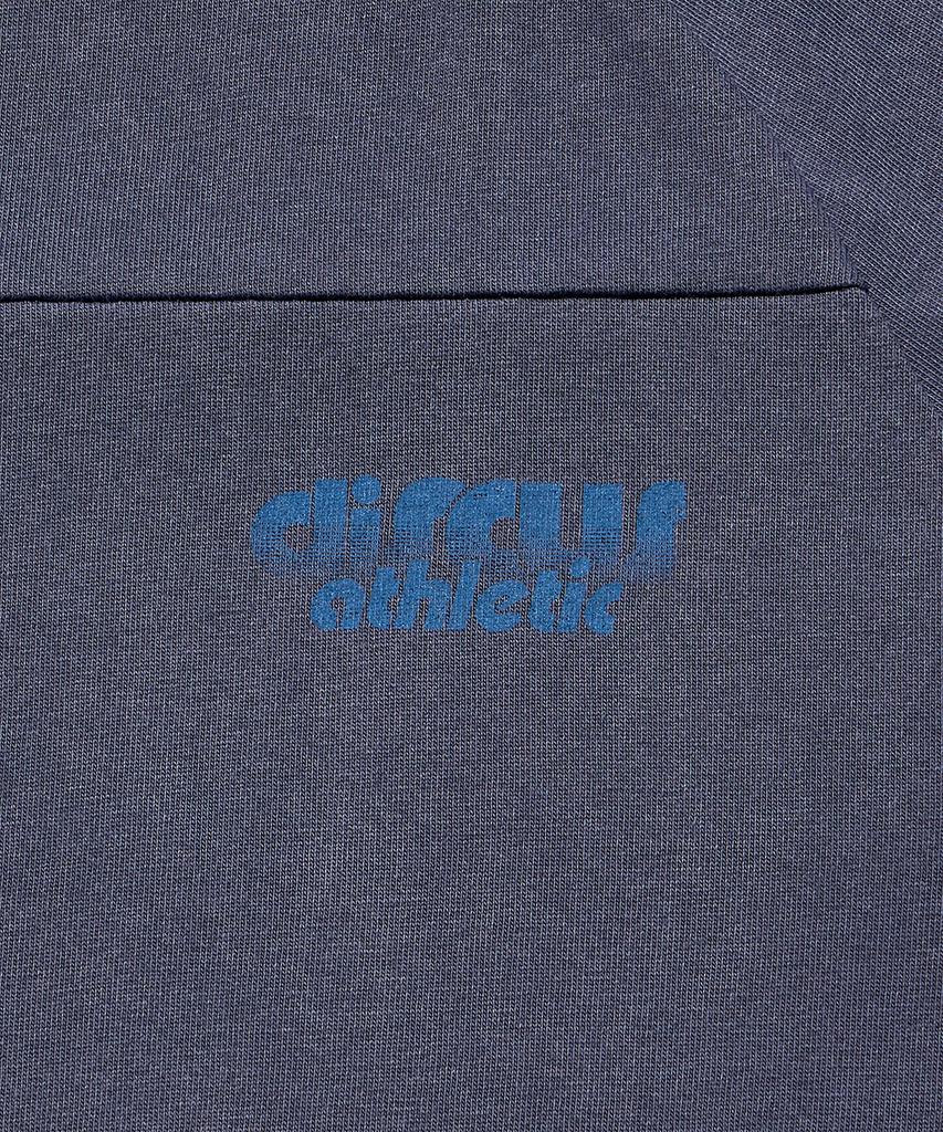 DISCUS ATHLETIC Raglan Logo Long Sleeve Pigment Blue