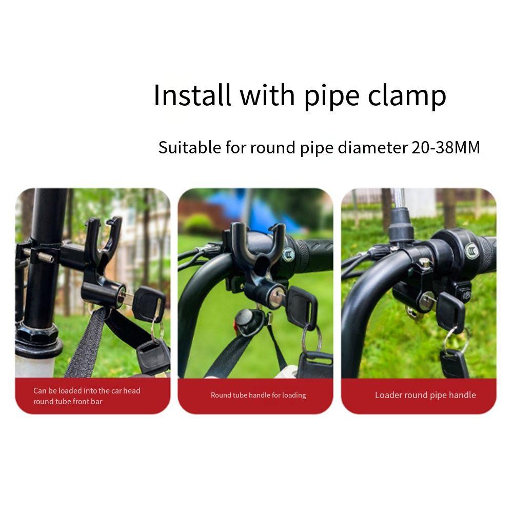 2 in 1 Bicycle Multi-Function Hook Waterproof Motorcycle Hanger  Electric Vehicle