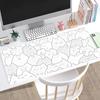 Minimal Line Art Cats Mouse Pad Computer Accessories Office Game Table Mats AntiSlip Gaming Keyboard Mousepad Desk Pads 40x90