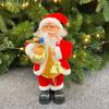 Dropshipping Santa Claus Musical Climbing Rope Ladder Electric Musical Toy Ornaments for Holiday Season MOQ 1 Piece
