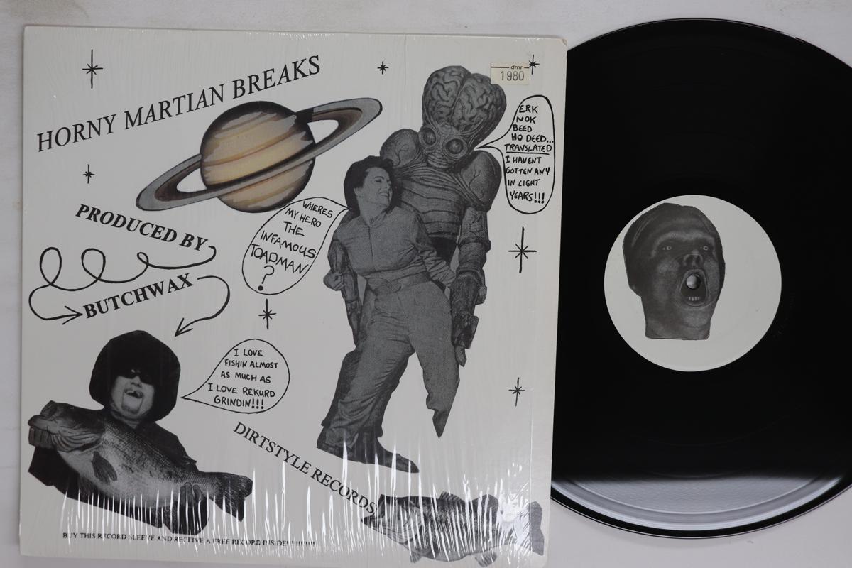 

12inch Record BUTCHWAX Horny Martian Breaks HMB001 Dirt Style Reco 2001 US Rap HipHopRB Used