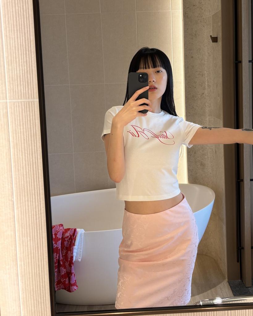 Nuanu Hoa Skirt_Pink