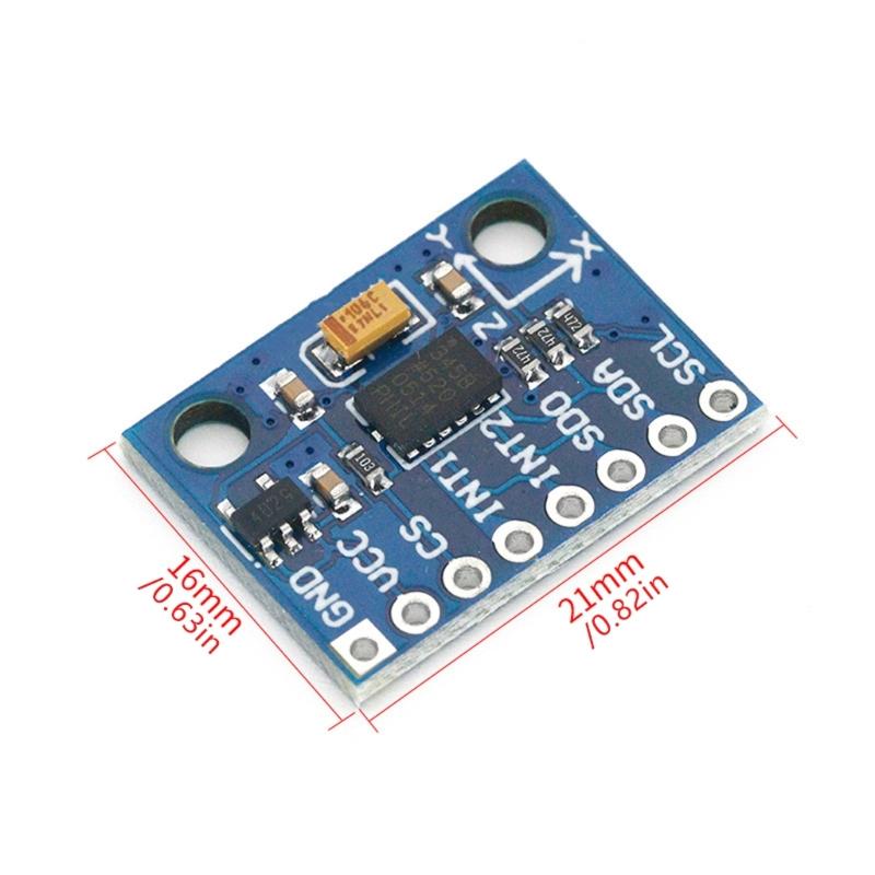 1/3/5Pcs ADXL335 Triaxial Accelerometer Angular Transducer GY-291 Module Analog Output 3-5V for Motion Detection
