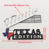New 1pc 3D Metal Car Sticker Logo TEXAS EDITION Star Rear Trunk Badg Fender Side Emblem Decals For Chevy GMC SILVERADO SIERRA