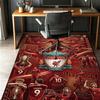 Liverpool Football Club Pattern Rug, Indoor/Outdoor Mat, for Picnic, Gameroom, Bedroom, Office, Living Room, Home Decor Carpet, Birthday Gift