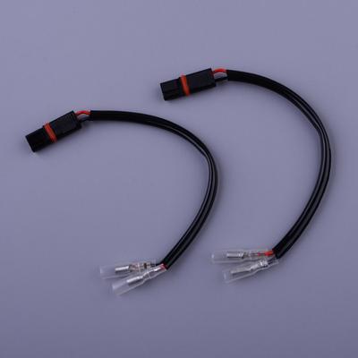 2Pcs Turn Signal Light Indicator Plug Adapter Wire Fit for BMW S1000R R850R R1250RS G650GS R1200RT R1200RS R1150R K1600GTL