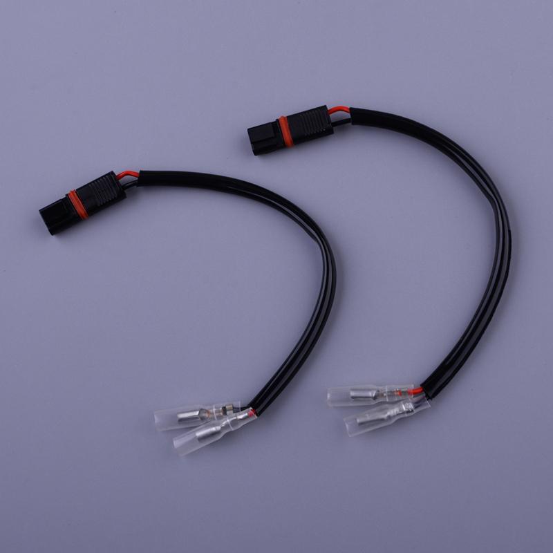 

2Pcs Turn Signal Light Indicator Plug Adapter Wire Fit for BMW S1000R R850R R1250RS G650GS R1200RT R1200RS R1150R K1600GTL