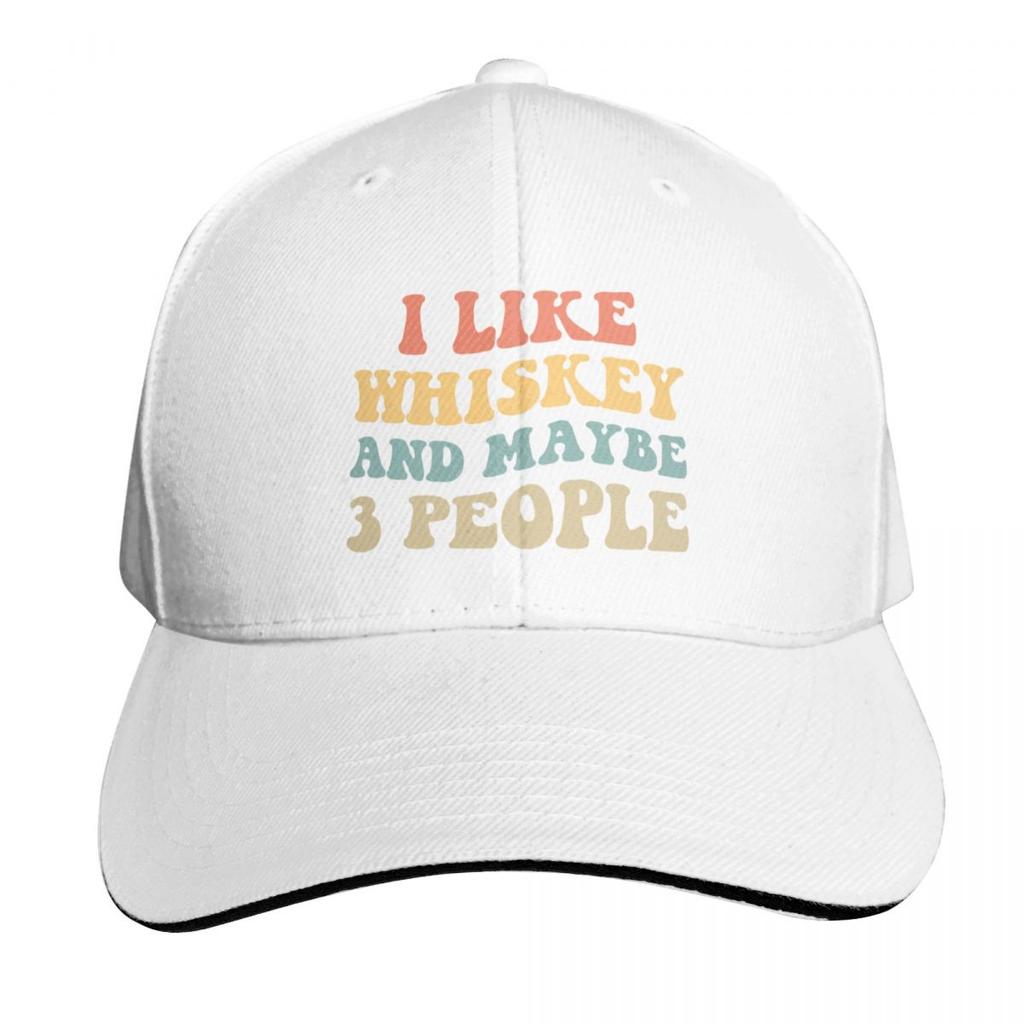 I Like Whiskey And Maybe  People II Baseball Cap GentleUnisex Hat Luxury Unisex Cap Hat Unisex Luxury Winter Hat Womens  Unisexs