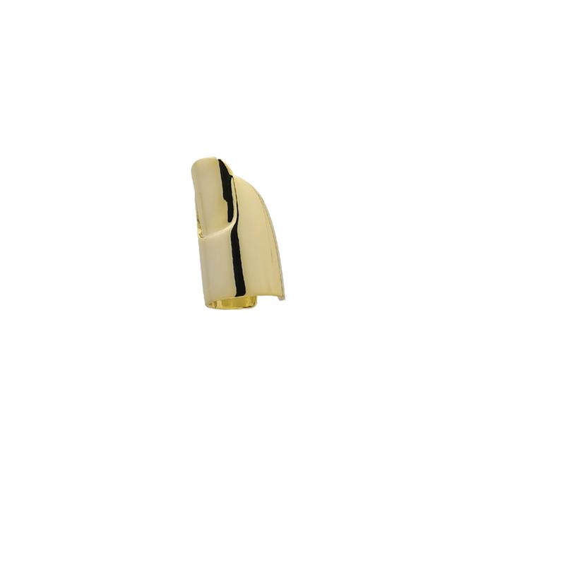 Fashion Metal Nail Sleeve Ring Pharaoh ins Wears Armor Sleeve Design Personality Finger Ring For Women Girls Jewelry Accessories