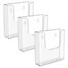 A4/A5 Acrylic Storage Rack Transparent Data Display Rack Magazine Rack  Home Office