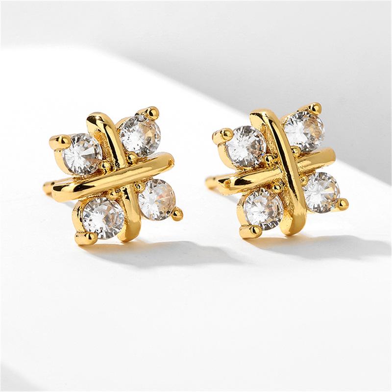 

Модные квадратные серьги из говлита UILZ – Простые, Изысканные, Высококлассные, Универсальные ювелирные аксессуары