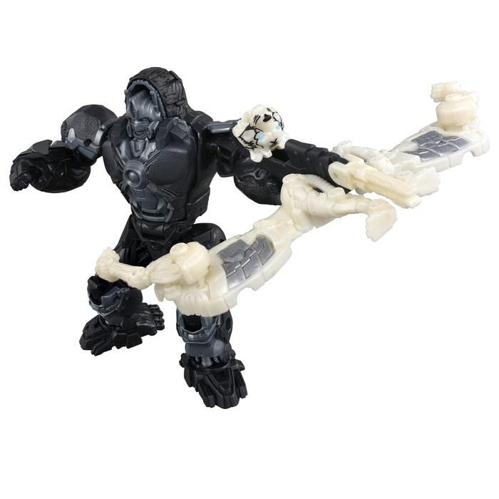 Takara Tomy Transformers Beast Wars BCS-01 Awakening Change Set Optimus Primal & Arrostrip Black/White (x 1)