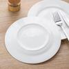 Pure White Ceramic Dinner Plates