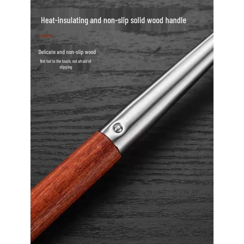 

OIMG Ceramic Kitchen Utensil Set with Ebony Handles