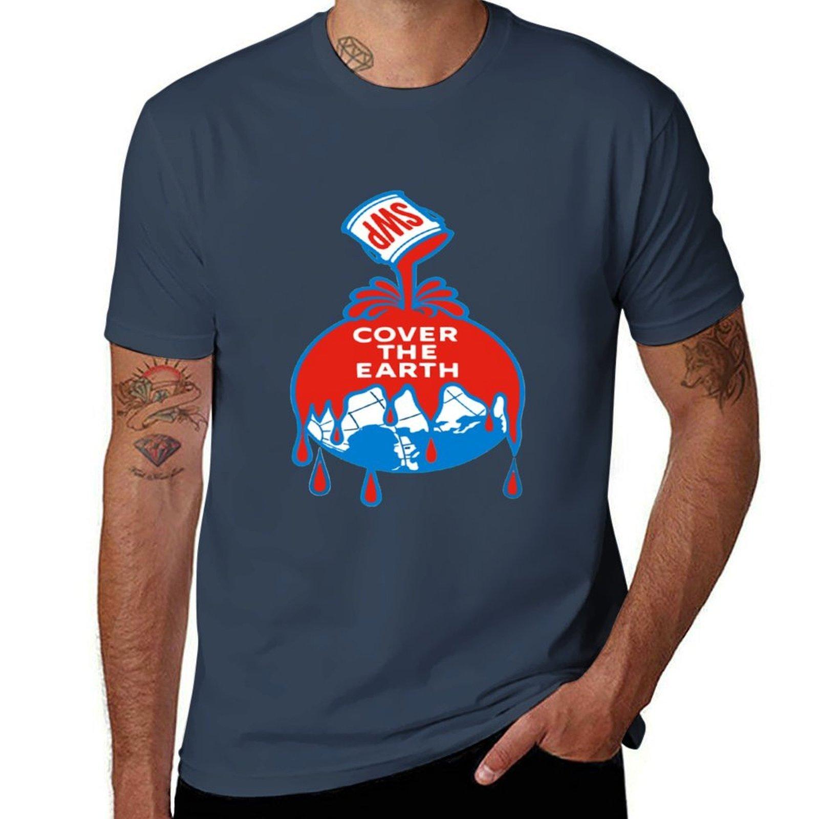 Sherwin Williams Cover The Earth TShirt Basic Simple Casual Short Sleeve Tee S