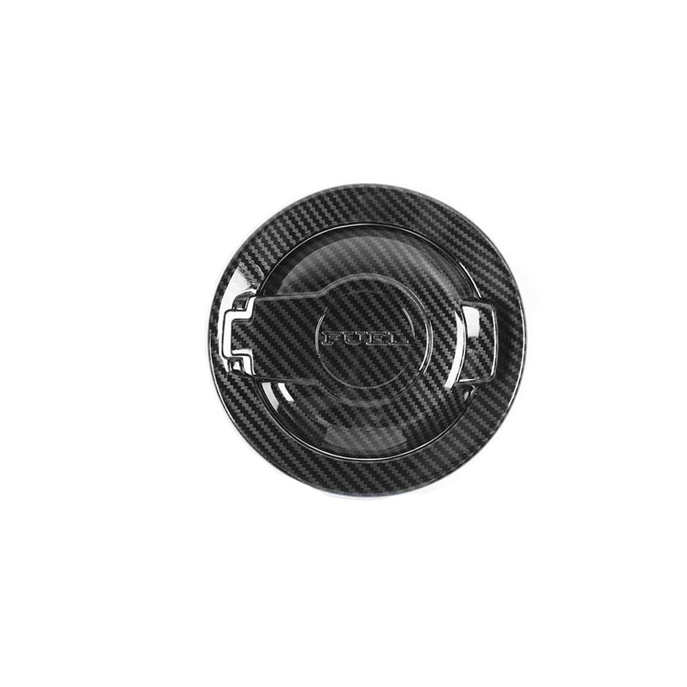 For Dodge Carbon Fiber Fuel Tank Cover Trim Gas Door Cap Protector For Dodge Challenger 2008-2023 Accessory 1PCS