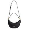 Coach Aria 26 Gold-tone Hardware Leather Crossbody Tote Medium Women's Black