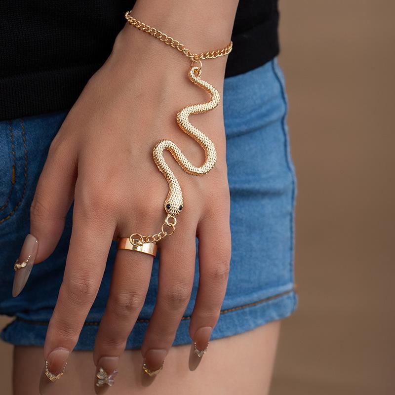 Cross-Border Rhinestone Scorpion Bracelet & Snake Armlet/Anklet Body Chain