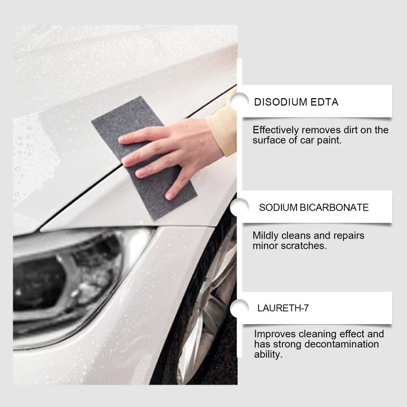 Nano Car Repair Magic Cloth and Polishing Paste Set Repair Surface Flaws and Improve Paint Finish Easily