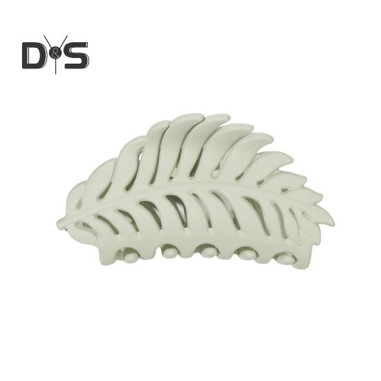 Kvinner Stor Hårklemme Bladform Hul Design Hårklo Bakhode Dusj Hårklo Blad Griper Hårtilbehør