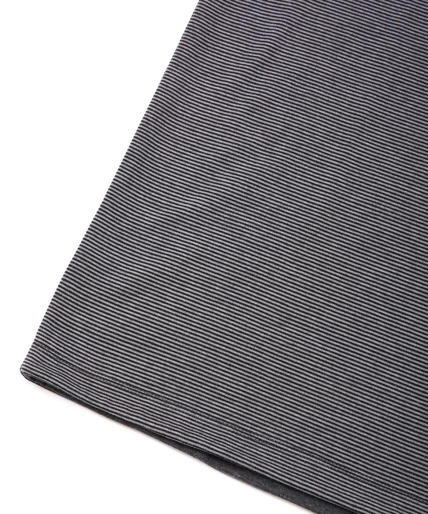 IL CORSO Dual Stripe Reversible Long Sleeve Charcoal Grey Iets5F003Cg