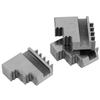 3pcs Mini Chuck Self Centering Lathe Chuck Metal Processing Outside Jaw Chuck  Metalworking Tool