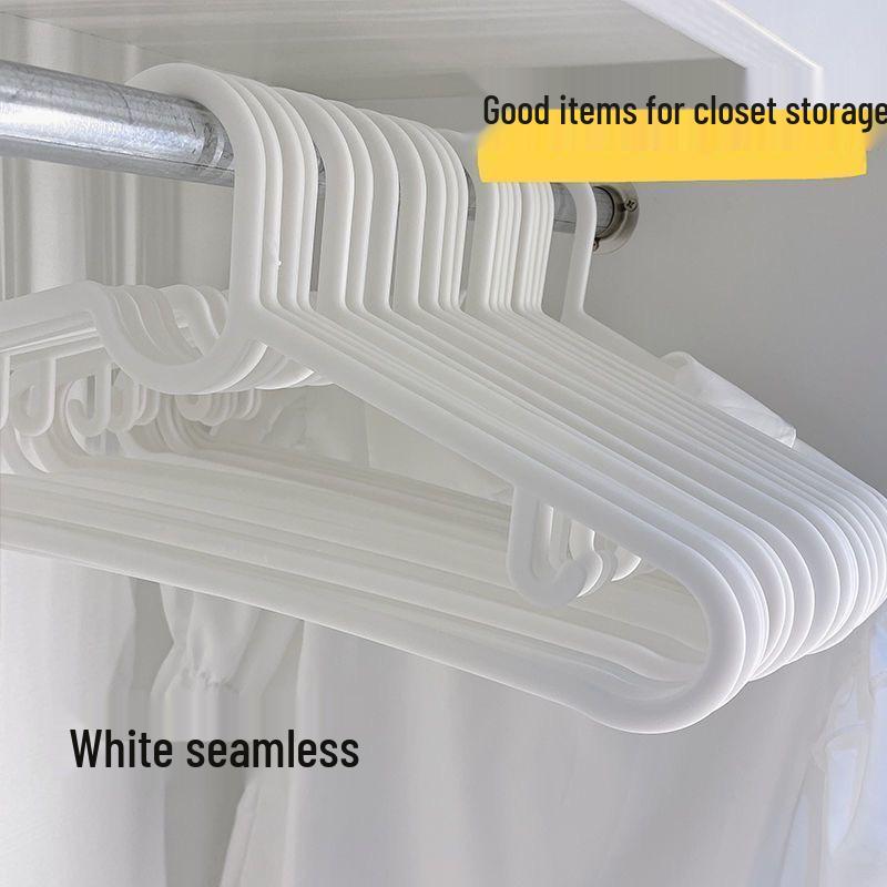 Black and White Non-Slip Japanese Style Clothes Hanger for Drying and Display