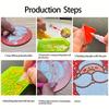 8 Pcs DIY Diamond Painting Coasters Kits DIY Diamond Art Coaster Set for Beginners Adults Art Craft Supplies